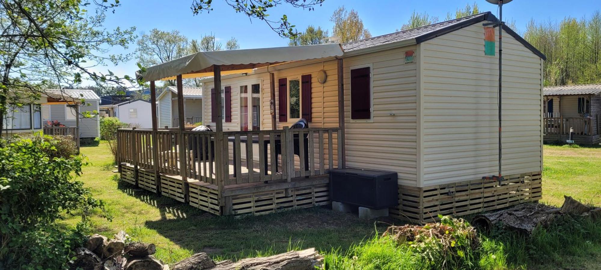 Mobil-Home Le Petit Paradis Vendeen Camping 3 Etoiles 7Km Des Plages Avrillé Buitenkant foto